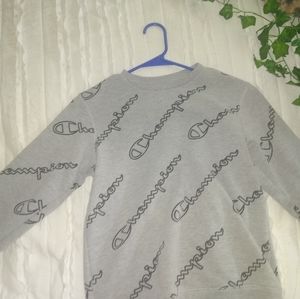 champion sweatshirt kids large